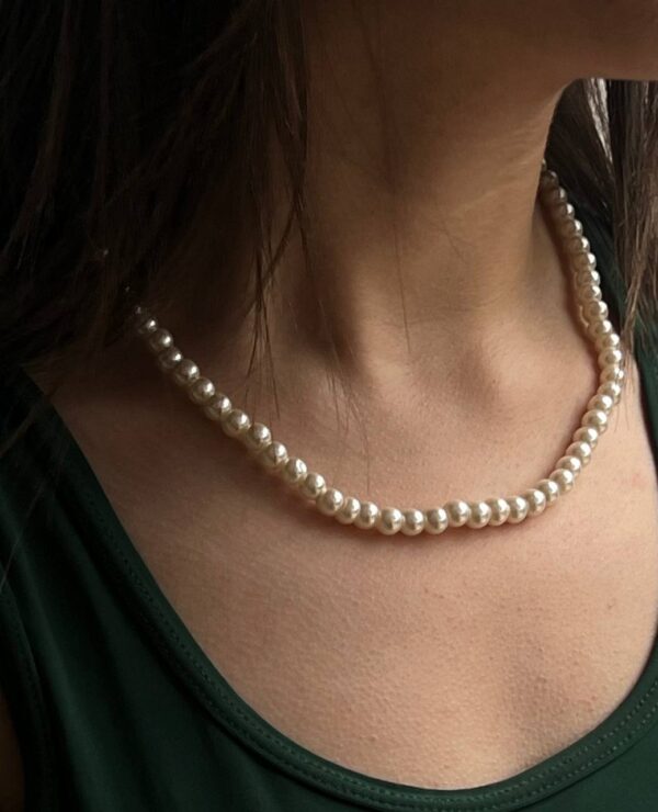 گردنبند مروارید کد 01